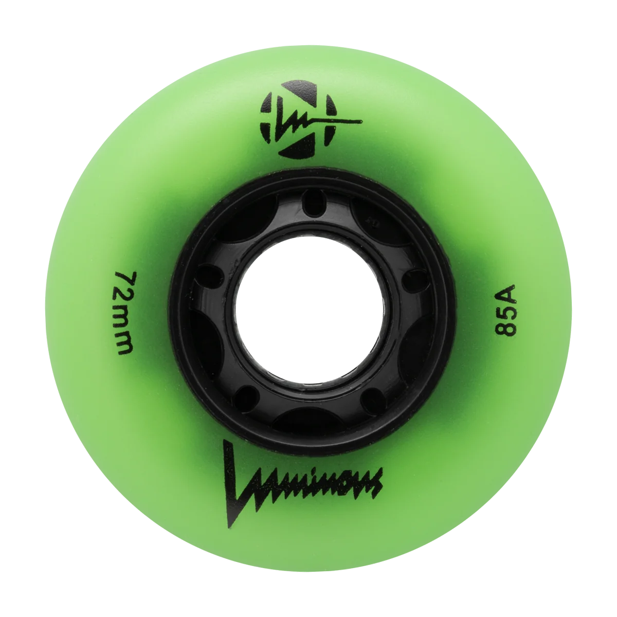 Luminous LED Inline Skates Wheel - Green Glow