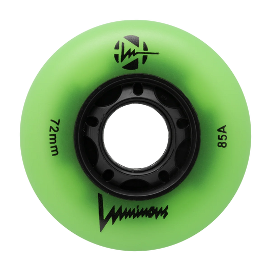 Luminous LED Inline Skates Wheel - Green Glow