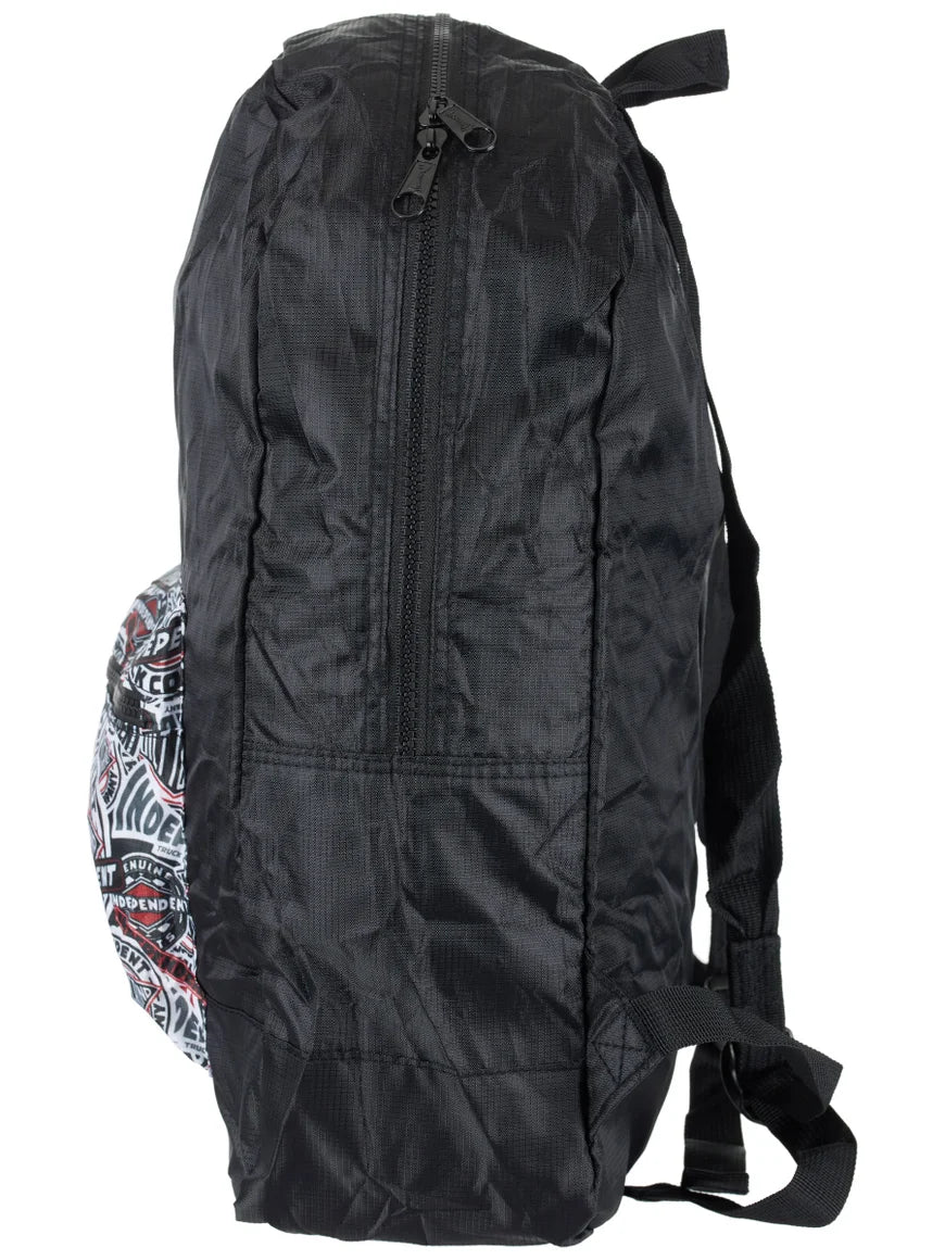 Independent BTG Pattern Backpack - Black