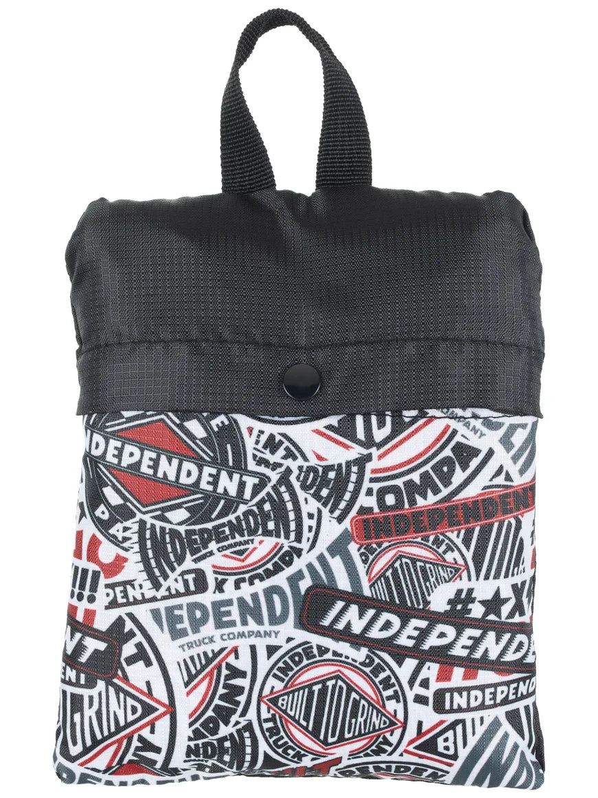 Independent BTG Pattern Backpack - Black