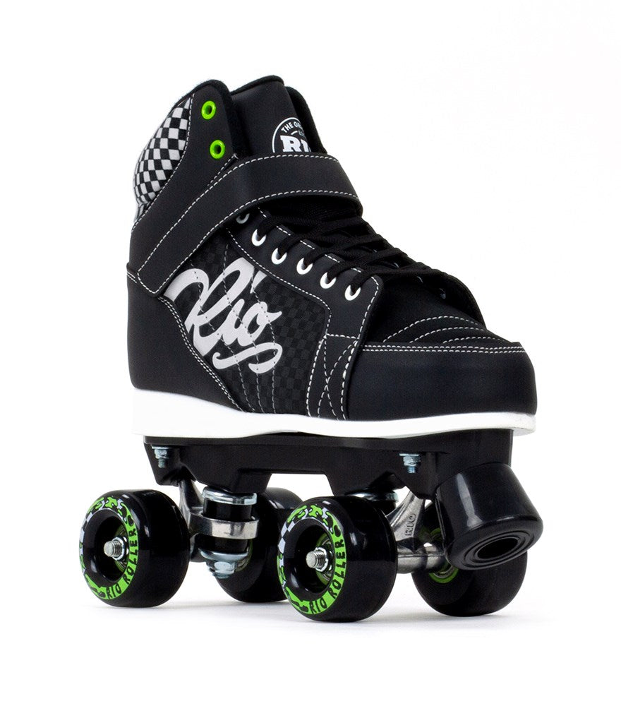 Rio Mayhem II Roller Skates - Black - LocoSonix
