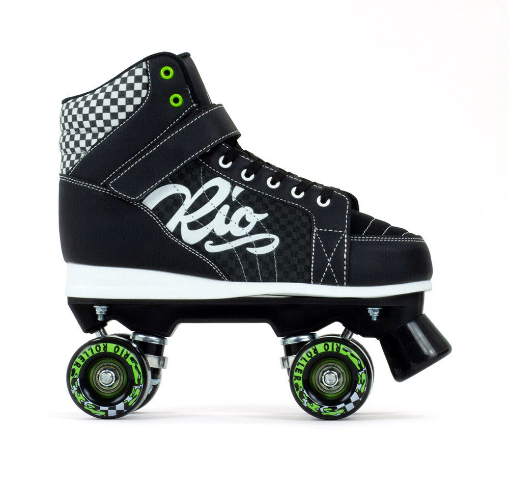 Rio Mayhem II Roller Skates - Black - LocoSonix