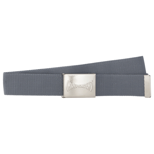 Independent Span Web Belt - Charcoal