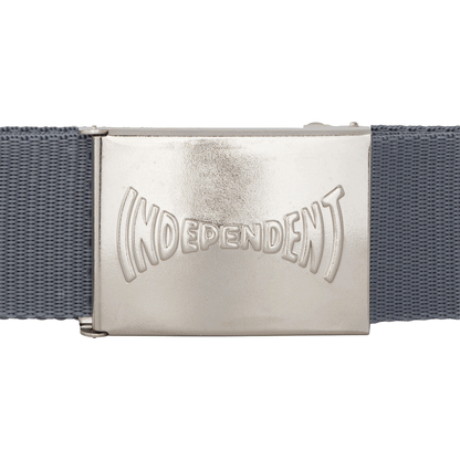 Independent Span Web Belt - Charcoal