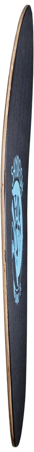 DB Sandfish Traction Woody Cruiser Skimboard - Blue 40"