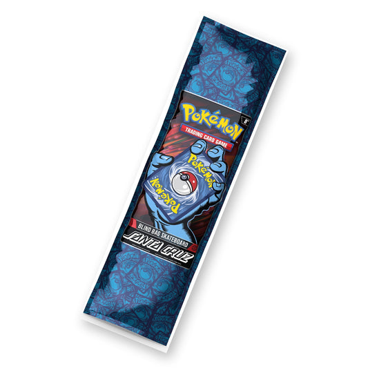 Santa Cruz x Pokémon TCG Blind Bag skateboard deck 8 inch, sealed bag