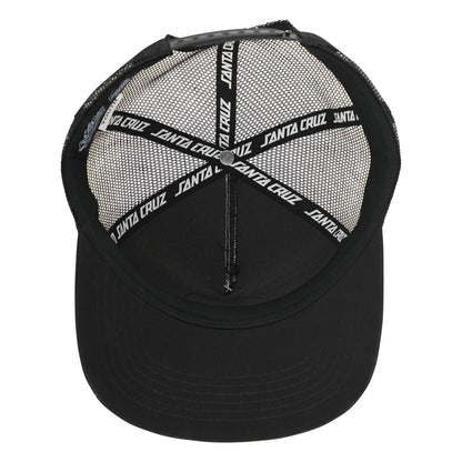Santa Cruz x Pokémon TCG Hand Mesh Trucker Cap - White/Black [youth], image 4