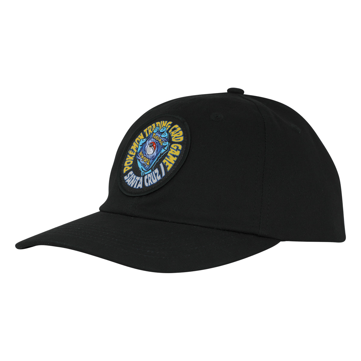 Santa Cruz x Pokémon TCG Hand Snapback Cap - Black, image 1