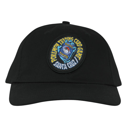 Santa Cruz x Pokémon TCG Hand Snapback Cap - Black, image 2
