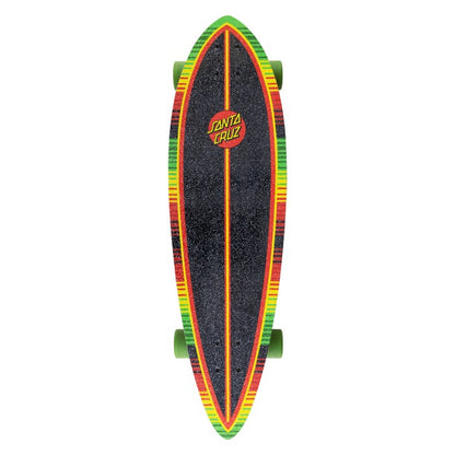 Santa Cruz Serape Dot Pintail Longboard Complete 33"