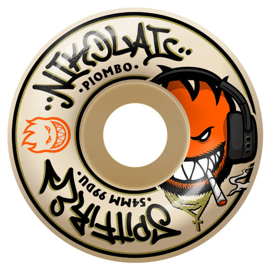 Spitfire - F4 Nikolai Piombo Classic Skateboard Wheels 54mm