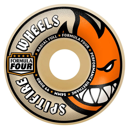 Spitfire - F4 Radial Full Skateboard Wheels 54mm