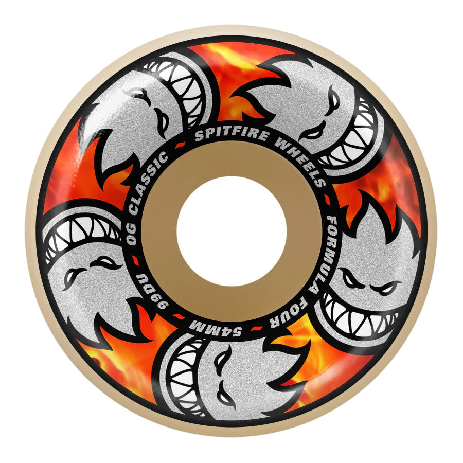 Spitfire - F4 Team Multiball OG Classic Skateboard Wheels 54mm