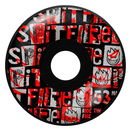 Spitfire - F4 Team Ransom Radial Skateboard Wheels 53mm