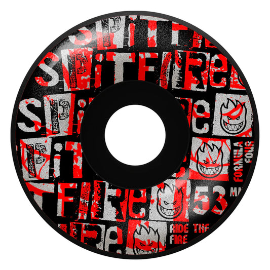 Spitfire - F4 Team Ransom Radial Skateboard Wheels 53mm