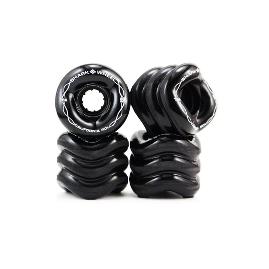 Shark Wheel California Roll 60 MM, 78A - Black (set of 4) - LocoSonix