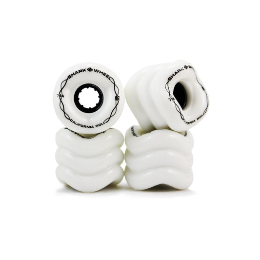 Shark Wheel California Roll 60 MM, 78A - White (set of 4) - LocoSonix