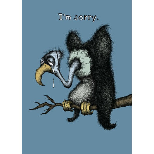 Bald Guy I'm Sorry - You're always right/I'm always wrong Greeting Card - LocoSonix