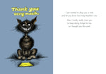 Bald Guy Thank You Card - keep doing things for me Greeting Card - LocoSonix