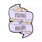 Space Brand Pin # 14 - Young and Angry