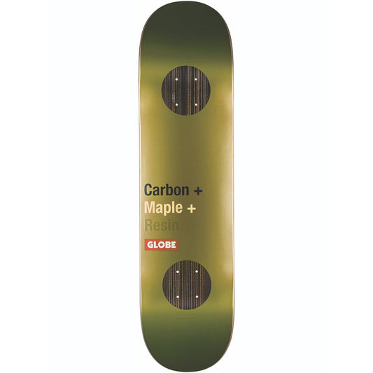 Globe G3 Bar Impact Skateboard Deck - Olive 8"