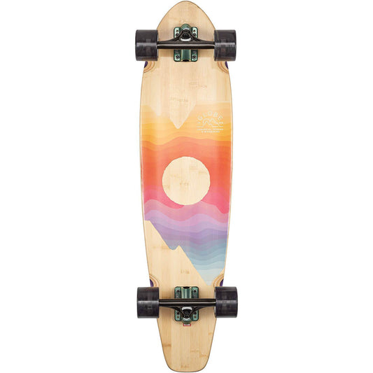 Globe Arcadia Longboard Complete - Bamboo/Mountains 36"