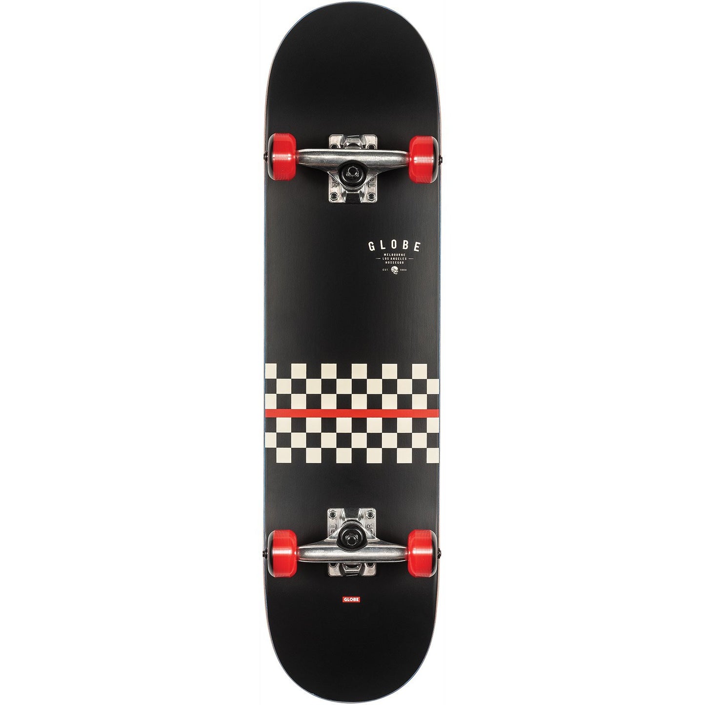Globe G1 FULL ON Skateboard Complete - Redline 7.75"