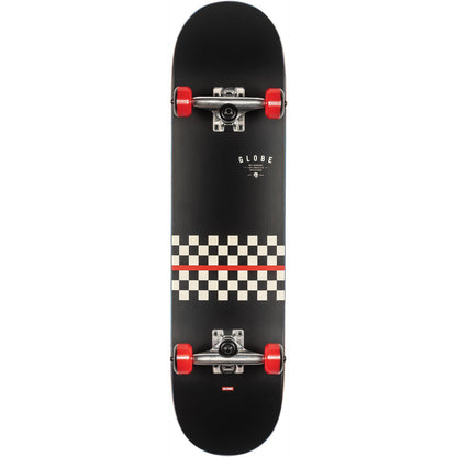 Globe G1 FULL ON Skateboard Complete - Redline 7.75"