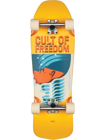 Globe BLASTER Longboard Complete - Cult of Freedom/Wavehead 30"