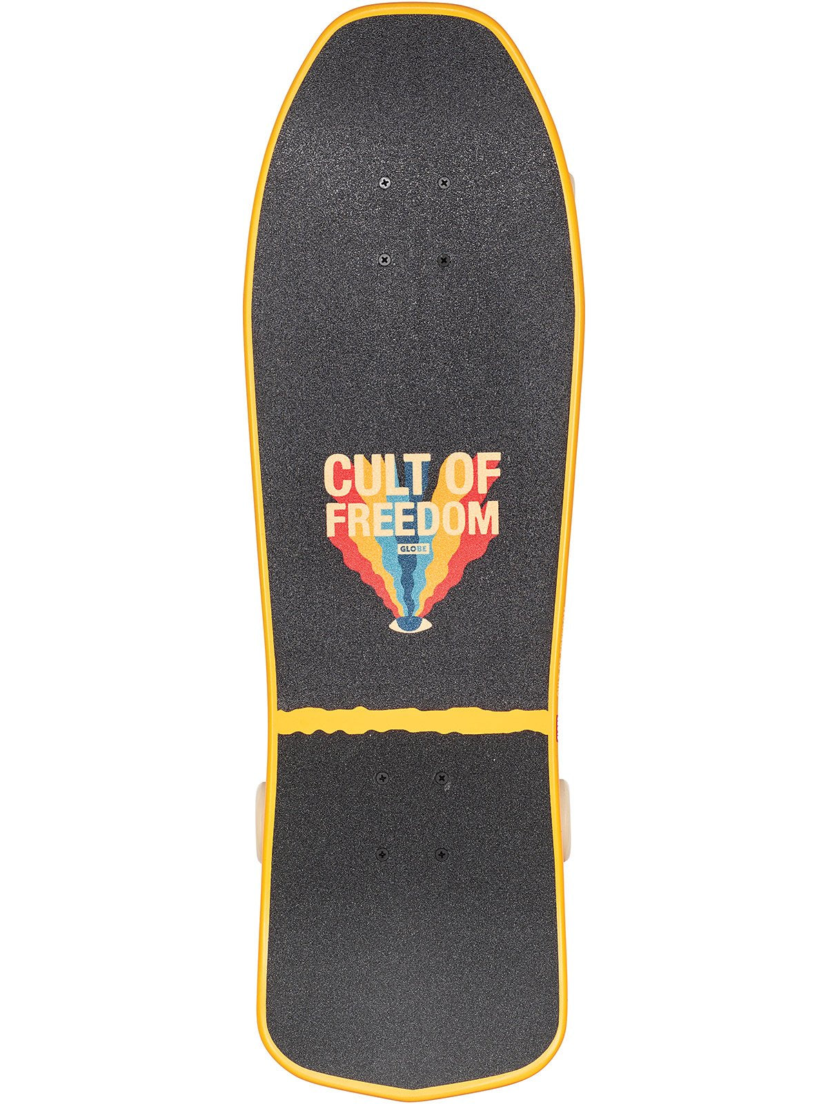 Globe Blaster Longboard Complete - Cult Of Freedom/Wavehead 30"