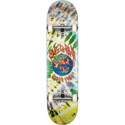 Globe G1 ABLAZE Skateboard Complete - Tie Dye 7.75"