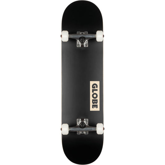 Globe 8.125" Goodstock Skateboard Complete - Black - LocoSonix