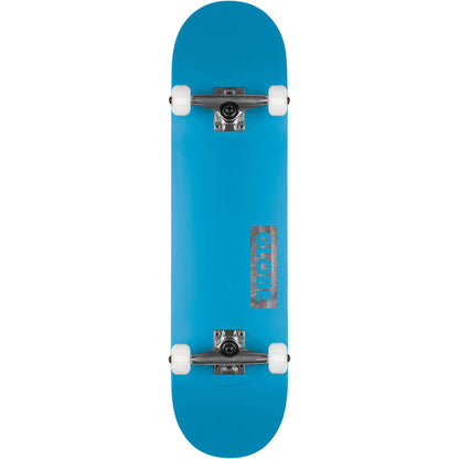 Globe GOODSTOCK Skateboard Complete - Neon Blue 8.375"
