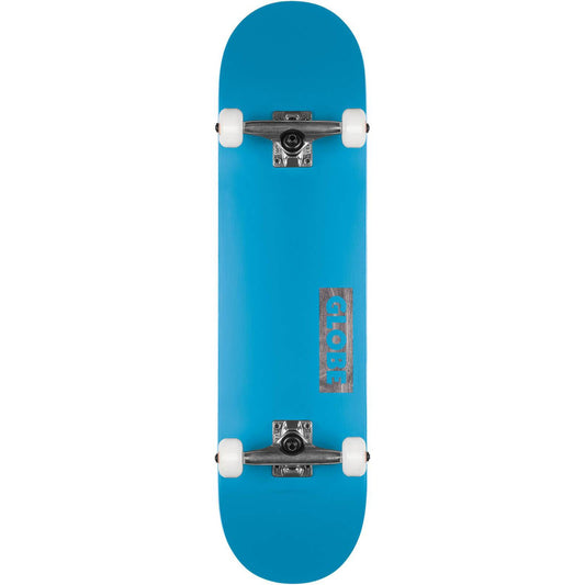 Globe GOODSTOCK Skateboard Complete - Neon Blue 8.375"