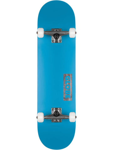 Globe GOODSTOCK Skateboard Complete - Neon Blue 8.375"