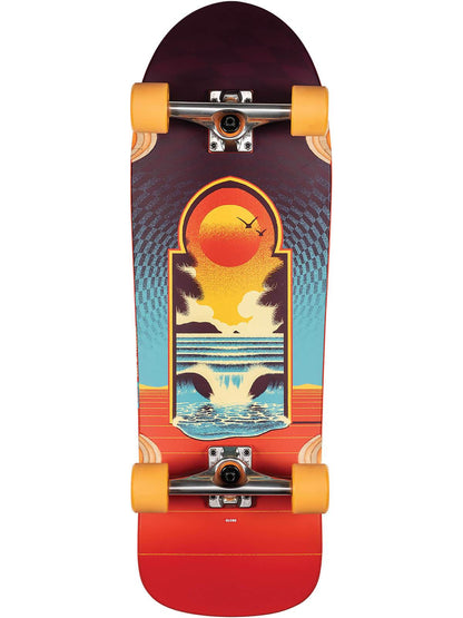 Globe Aperture Longboard Complete - Cult Of Freedom/Portal 31"