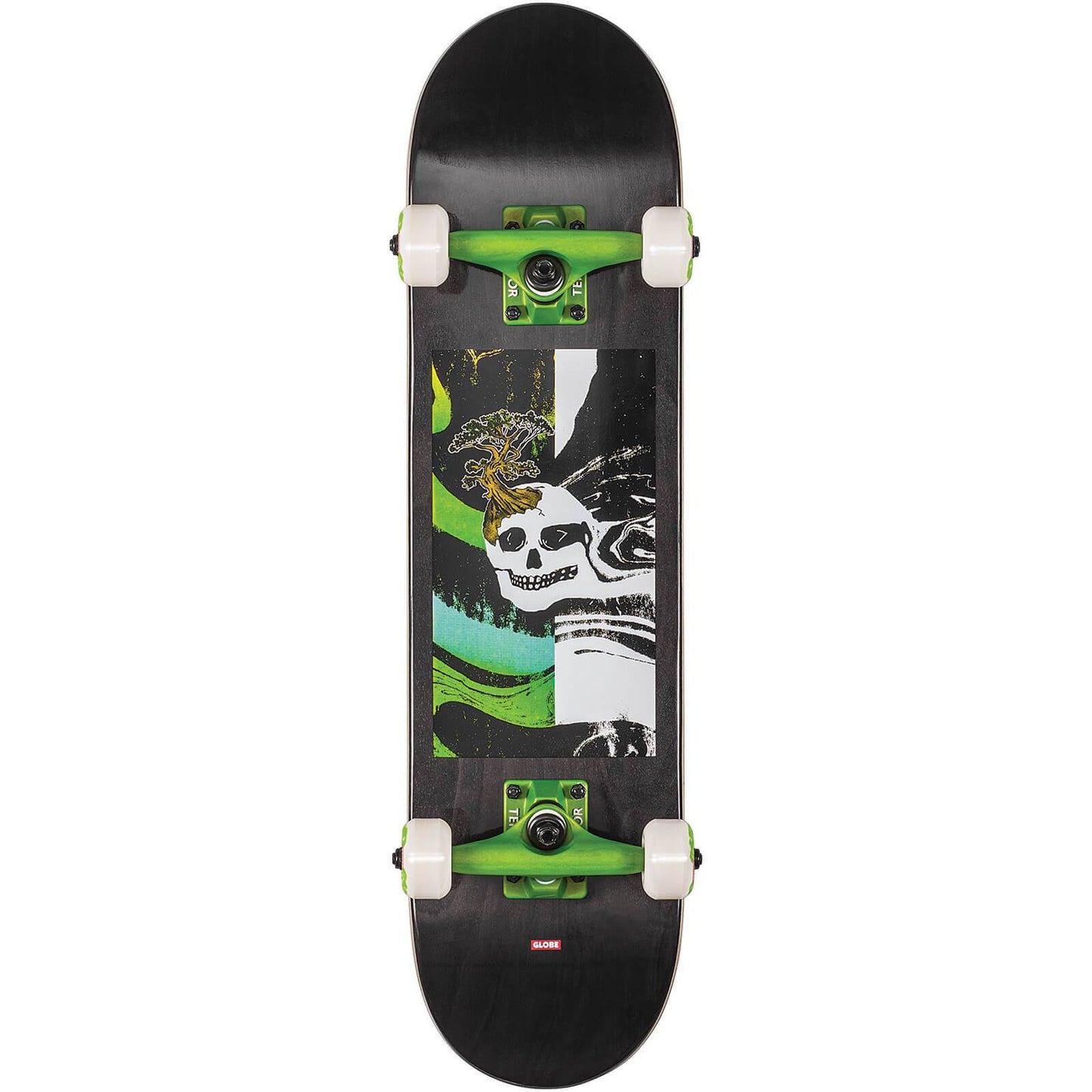 Globe MT WARNING MINI Skateboard Complete - Air 7"