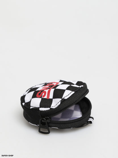 Vans Coin Purse Keychain - Black Checker