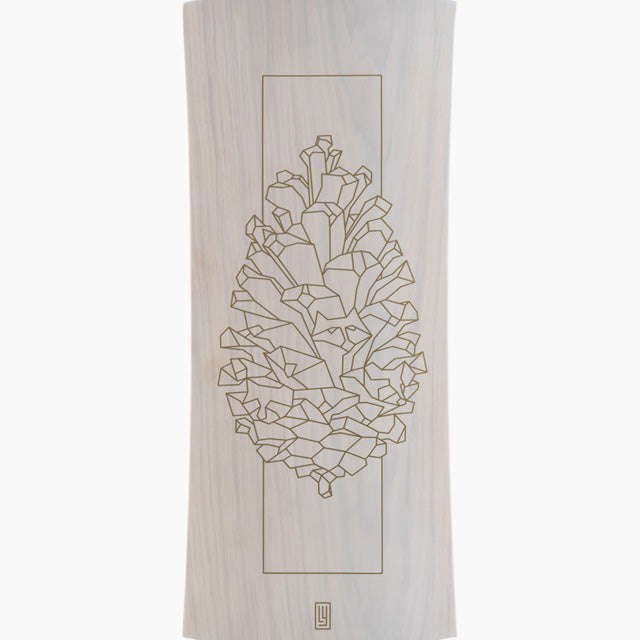Landyachtz Drop Hammer White Pinecone Longboard Complete 36.5"