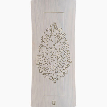 Landyachtz Drop Hammer White Pinecone Longboard Complete 36.5"