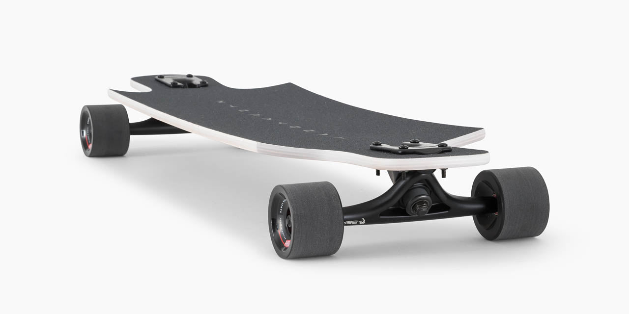 Landyachtz Drop Hammer White Pinecone Longboard Complete 36.5"