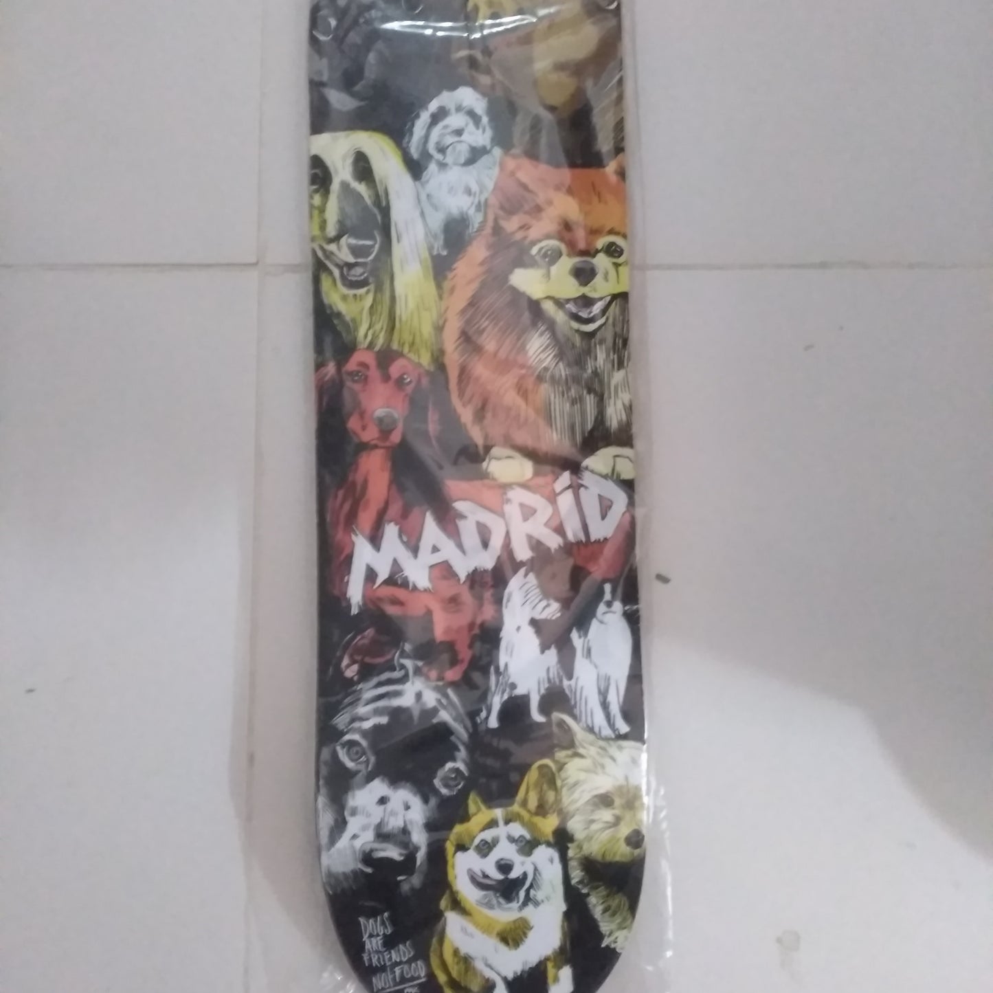 Madrid Street Dogs Skateboard Deck 8"