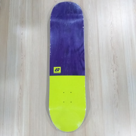 HydroPonic CLEAN Skateboard Deck - Yellow/Purple
