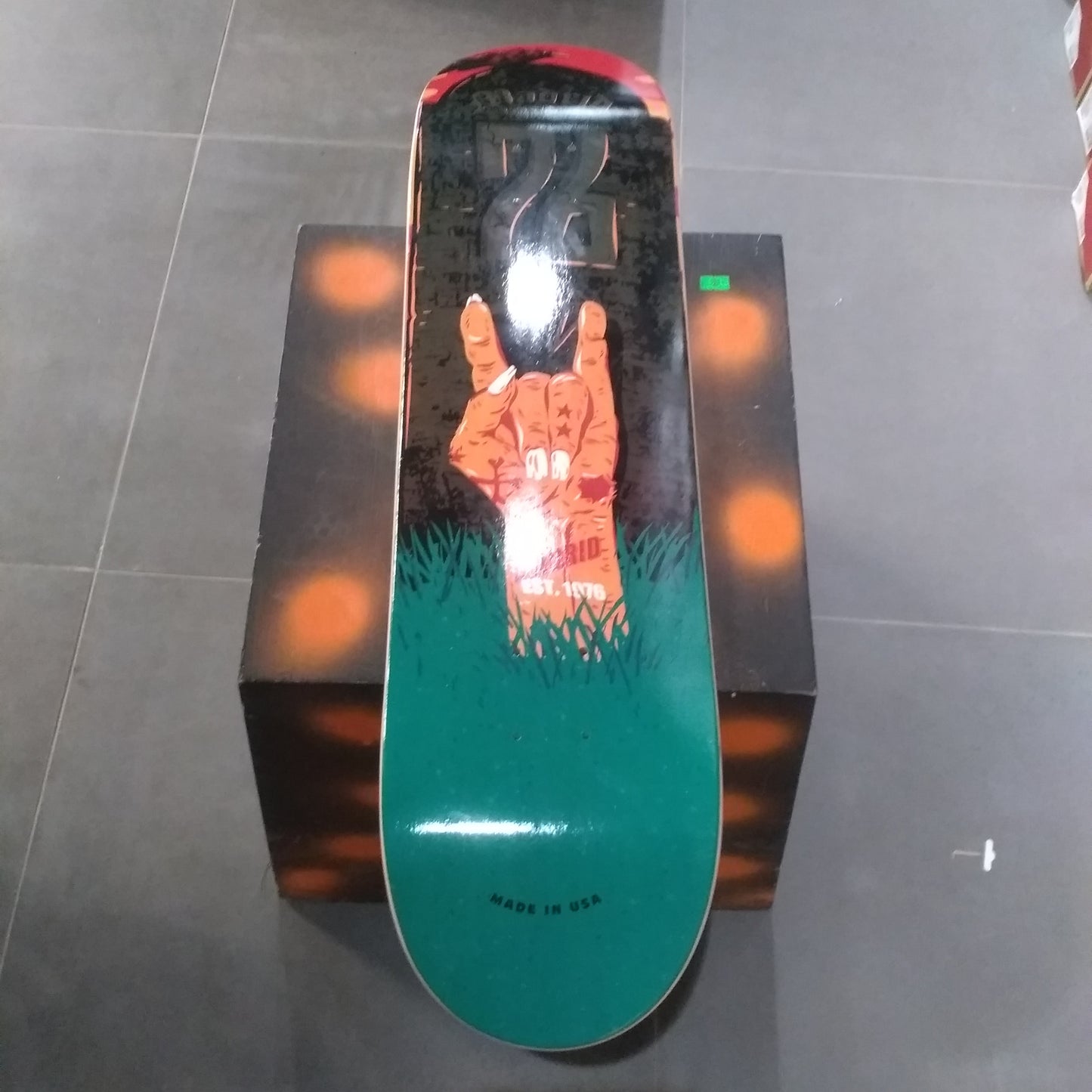 Madrid Grave Skateboard Deck 8  "