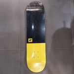 HydroPonic CLEAN Skateboard Deck - Yellow/black