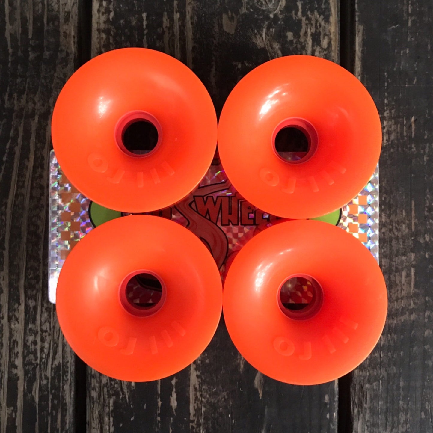 OJ Thunder Juice Longboard Wheels - Orange 75mm [set/4]