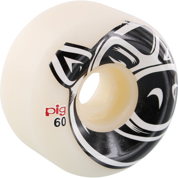 Pig Head Conical Natural Skateboard Wheels 60mm [set/4]