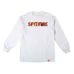 Spitfire PYRE L/S Shirt - White/Contone