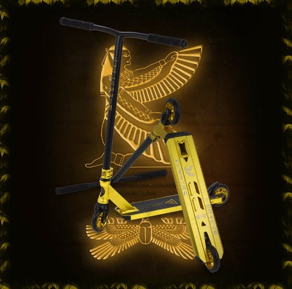 Slamm Sentinel V4 Stunt Scooter - Gold 24.5"