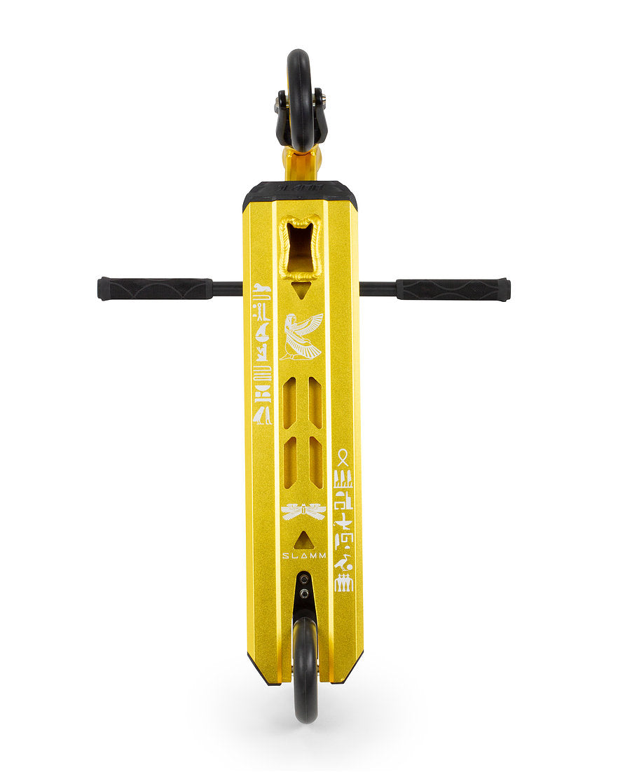 Slamm Sentinel V4 Stunt Scooter - Gold 24.5"